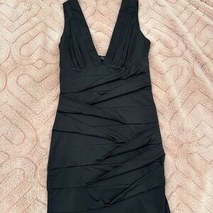 Forever 21 Black Backless Dress